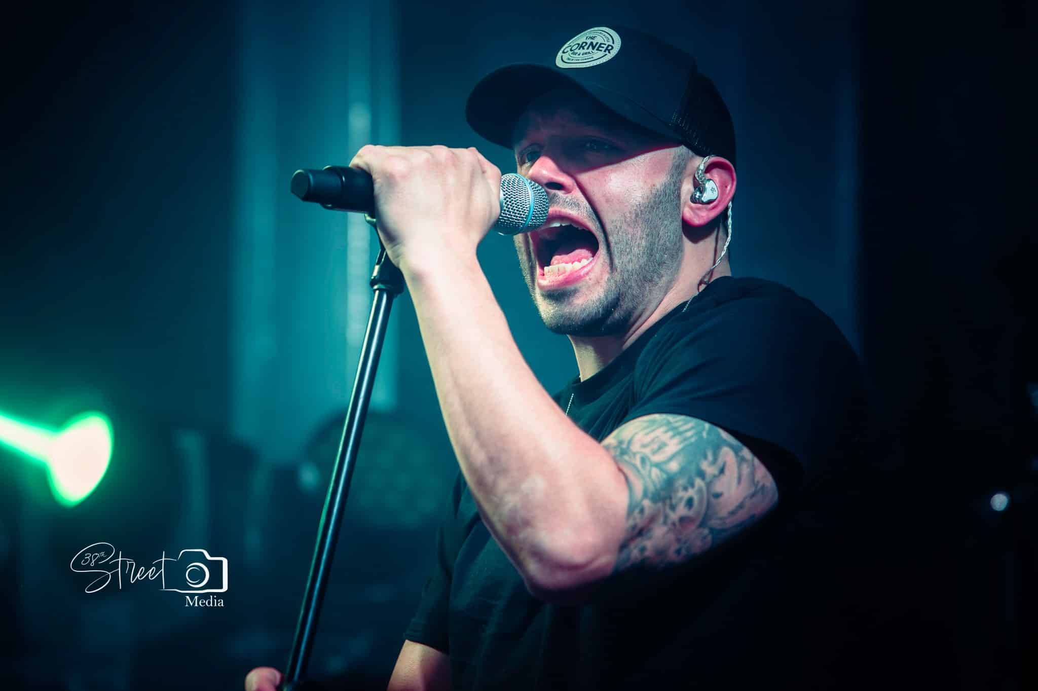 lead singer of band singing